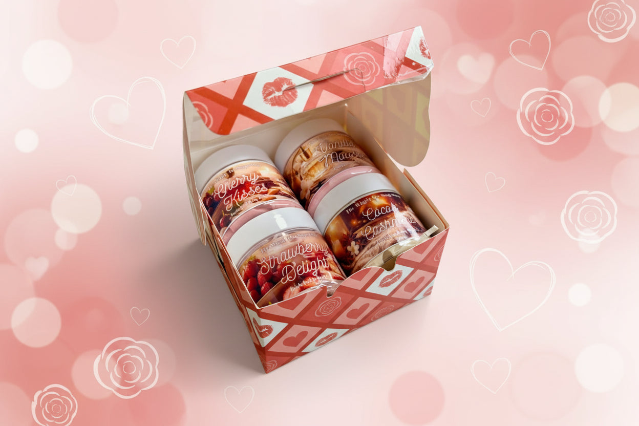 Valentines Body Butter Gift Set