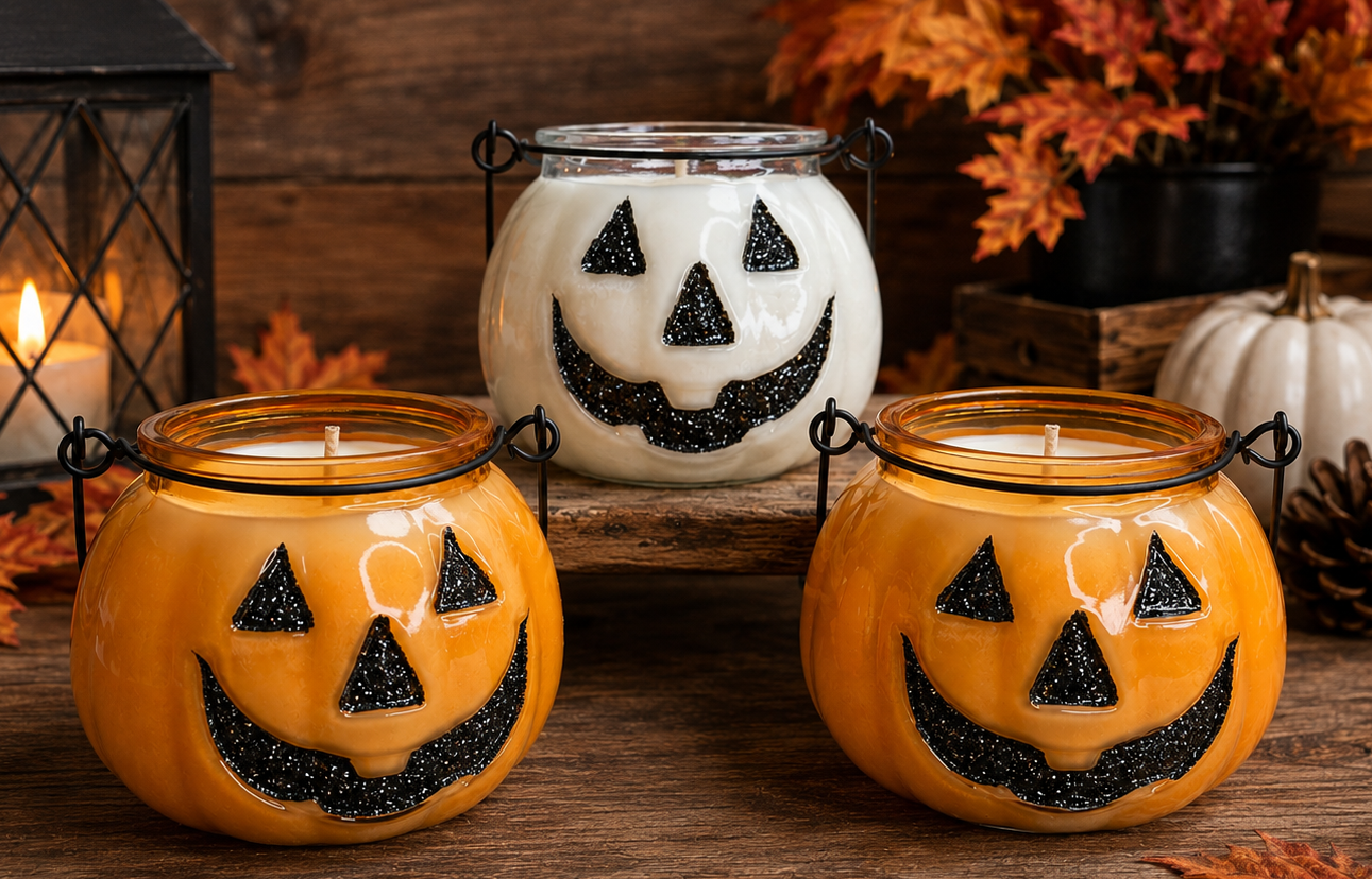 12oz Jack-O’-Lantern Candles! NEW RELEASE