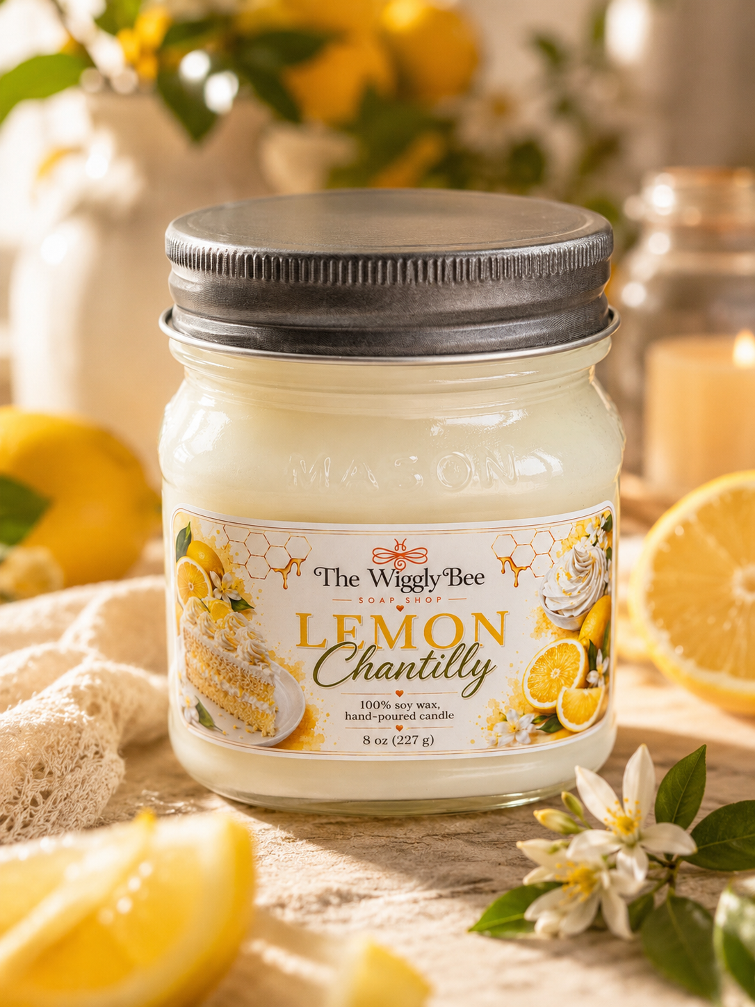 8oz 100% Soy Candle New Release