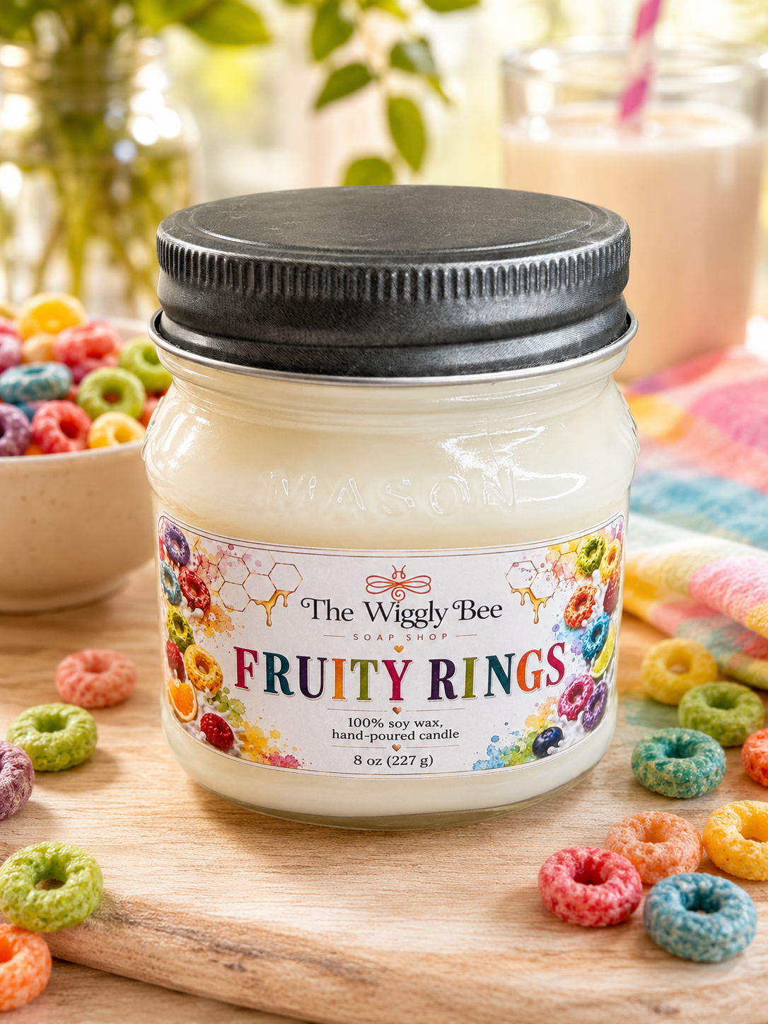 8oz 100% Soy Candle New Release