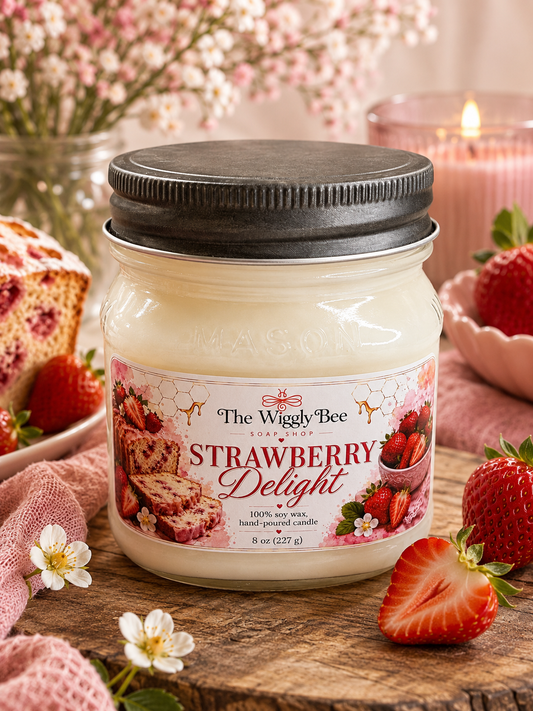 8oz 100% Soy Candle New Release