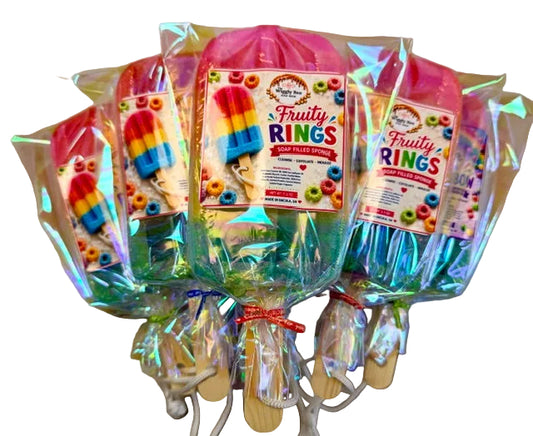 Soap Filled Sponge Pops NEW RELEASE