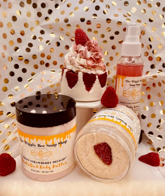 Sweet Strawberry Delight Gift Set